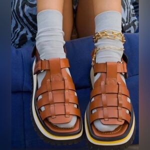 Labucq Boomer Chunky Sandals Size 40 (9-9.5 US)
